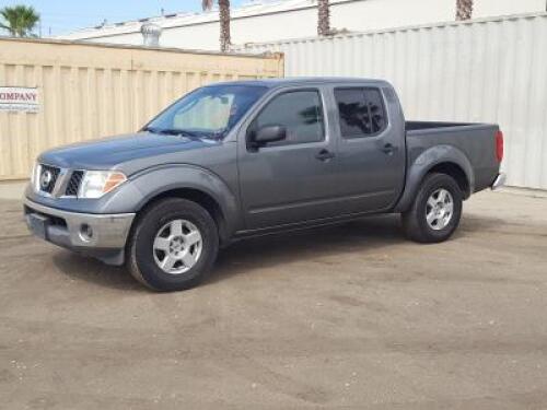 s**2006 NISSAN FRONTIER CREW CAB PICKUP TRUCK, 4.0L gasoline, automatic, a/c, pw, pdl, pm. s/n:1N6AD07U46C449378