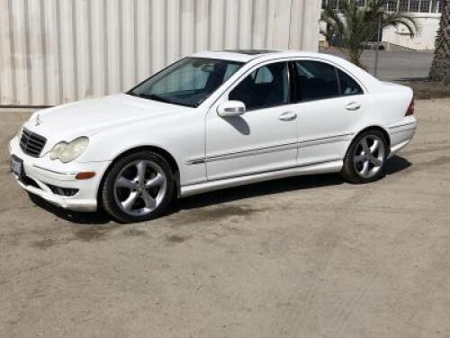 2005 MERCEDES BENZ C230 KOMPRESSOR SEDAN, 1.8L gasoline, automatic, a/c, pw, pdl, pm. s/n:WDBRF40J75F680262