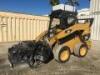 2012 CATERPILLAR 262C SKIDSTEER LOADER, gp bucket, aux. hydraulics, high flow, 2-speed, pilot controls, canopy, solid tires. s/n:CAT0262CJMST05160 W/CAT PC206 HYDRAULIC ASPHALT PLANER