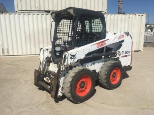 2013 BOBCAT S510 SKIDSTEER, LOADER, aux hydraulics, canopy, 1,520 hours indicated. s/n:A3NJ11479