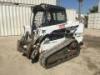 2013 BOBCAT T550 CRAWLER SKIDSTEER LOADER, aux hydraulics, canopy, 1,913 hours indicated. s/n:A7UJ11167