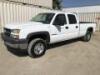 2006 CHEVROLET SILVERADO 2500 CREW CAB PICKUP TRUCK, 6.0L gasoline, automatic, a/c, pw, pdl, pm, Tommy-gate lift gate, tow package, 73,129 miles indicated. s/n:1GCHC23U06F171714