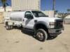 **2008 FORD F550 PROPANE TRUCK, 6.4L diesel, automatic, 4x4, a/c, Pacific Truck Tank propane bed, 900 gallon tank, hose reel, 53,752 miles indicated. s/n:1FDAF57R98ED55845 - 2