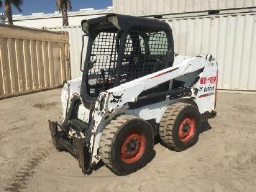 2013 BOBCAT S510 SKIDSTEER LOADER, aux hydraulics, canopy, 2,139 hours indicated. s/n:A3NJ11579