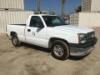 2004 CHEVROLET SILVERADO 1500 PICKUP TRUCK, 4.3L gasoline, automatic, a/c, Whelen light bar, 89,549 miles indicated. s/n:1GCEC14X74Z157360 - 2