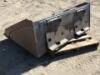 68" GP BUCKET, fits skidsteer. **(LOCATED IN COLTON, CA)** - 4