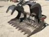 68" ROCK GRAPPLE BUCKET, fits skidsteer. **(LOCATED IN COLTON, CA)**