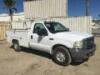 2003 FORD F350 UTILITY TRUCK, 5.4L gasoline, automatic, a/c, 9' Scelzi utility body, tow package, 59,082 miles indicated. s/n:1FDSF34L83EC80623 - 2