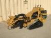 2015 VERMEER SC30TX CRAWLER STUMP GRINDER, Kohler gasoline, 18" cutting head, 1,125 hours indicated. s/n:1VRC070N8F1001059