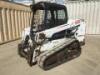 2013 BOBCAT T550 CRAWLER SKIDSTEER LOADER, aux hydraulics, canopy, 1,881 hours indicated. s/n:A7UJ11275