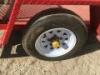 2003 TRENCHER TRAILER, 7'x4' deck, 31" ramp. s/n:1M9BG07153L516339 - 4