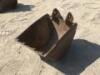 24" GP BUCKET, fits Case backhoe. **(LOCATED IN COLTON, CA)**