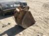 16" GP BUCKET, fits Case backhoe. **(LOCATED IN COLTON, CA)** - 3