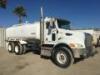 2008 PETERBILT 340 4,000 GALLON WATER TRUCK, Paccar PX-8 diesel, Eaton Fuller 10-speed, a/c, pto, ff-ss-rr, air valves, 64,175 miles indicated. s/n:2NPRLN0X58M759159 - 2