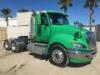 2010 INTERNATIONAL PROSTAR 9200I TRUCK TRACTOR, Cummins 425hp diesel, engine brake, Eaton Fuller 10-speed, a/c, pw, pdl, pm, 12,000# front, 40,000# rears, sliding 5th wheel, wet kit, aluminum headache rack, aluminum wheels, 278,827 miles indicated. s/n:3H - 2