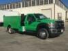 2014 FORD F450 SUPER DUTY SERVICE TRUCK, 6.7L diesel, automatic, 4x4, a/c, pw, pdl, pm, 6,500# front, 12' Omaha standard service body, Mi-T-M air compressor, Honda gasoline.,12,000# rear, tow package, 48,301 miles indicated. s/n:1FDVF4HT3EEA00196 - 2