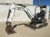 2014 BOBCAT E32 MINI HYDRAULIC EXCAVATOR, gp bucket, aux hydraulics, tier 4i compliant, backfill blade, canopy, 2,371 hours indicated. s/n:A94H17212