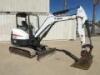 2014 BOBCAT E32 MINI HYDRAULIC EXCAVATOR, gp bucket, aux hydraulics, tier 4i compliant, backfill blade, canopy, 2,371 hours indicated. s/n:A94H17212 - 2