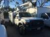 2008 FORD F550 BUCKET TRUCK, 6.4L diesel, automatic, 4x4, a/c, pw, pdl, pm, pto, 6,500# front, 12' Terex utility body, 2008 Terex Hi Ranger RLT 38' articulating boom, 2-stage, 13,660# rear. s/n:1FDAF57R78ED97785 - 2