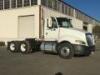 2009 INTERNATIONAL PROSTAR 9600 TRUCK TRACTOR, Cummins ISX 435hp diesel, Eaton Fuller 8-speed, a/c, pw, pdl, pm, 12,000# front, wet kit, air ride suspension, 40,000# rears, sliding 5th wheel, s/n:2HSCUAPR29C049208 - 2