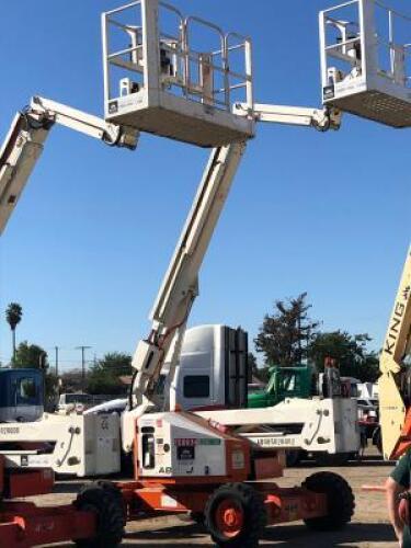 2008 SNORKEL AB50J BOOMLIFT, diesel, 4x4, 50' articulated boom, 2-stage, 1,987 hours indicated. s/n:S0808010103