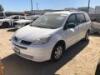 **2005 TOYOTA SIENNA VAN, 3.3L gasoline, automatic, a/c, pw, pdl, pm. s/n:5TDZA23C55S337628 **(DEALER, DISMANTLER, OUT OF STATE BUYER, OFF-HIGHWAY USE ONLY)** **(DOES NOT RUN)**