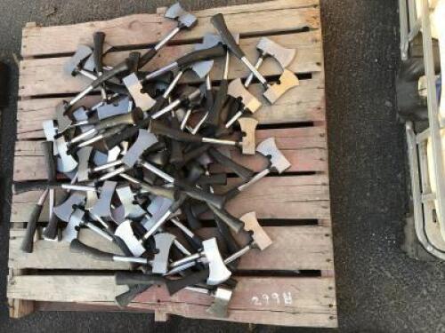 PALLET OF APPROX. (50) HATCHETS **(LOCATED IN COLTON, CA)**