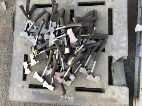 PALLET OF APPROX. (50) HATCHETS **(LOCATED IN COLTON, CA)**