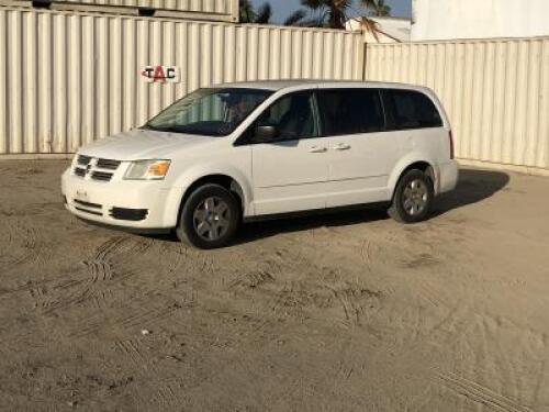 s**2009 DODGE CARAVAN VAN, 3.3L gasoline, automatic, a/c, pw, pdl, pm. s/n:2D8HN44E89R557809