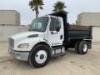 2005 FREIGHTLINER M2 106 BOBTAIL DUMP TRUCK, Cat C7 7.2L diesel, automatic, a/c, pto, 7,000# front, 5-6 yard box, 19,000# rear, tow package. s/n:1FVACXDD55HM90174