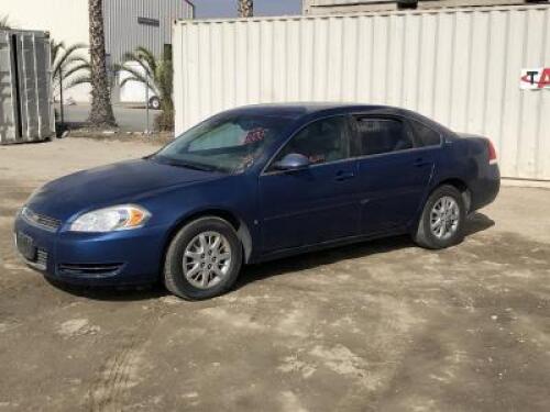 s**2006 CHEVROLET IMPALA SEDAN, 3.9L gasoline, automatic, a/c, pw, pdl, pm. s/n:2G1WS551569311319 **(DEALER, DISMANTLER, OUT OF STATE BUYER, OFF-HIGHWAY USE ONLY)**