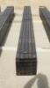 UNUSED BUNDLE OF (25) 2 7/8"X19' SCH 10 BLACK SQUARE TUBING **(LOCATED IN COLTON, CA)**