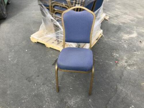 APPROX. (40) PADDED DINING CHAIRS **(LOCATED IN COLTON, CA)**