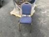 APPROX. (40) PADDED DINING CHAIRS **(LOCATED IN COLTON, CA)**