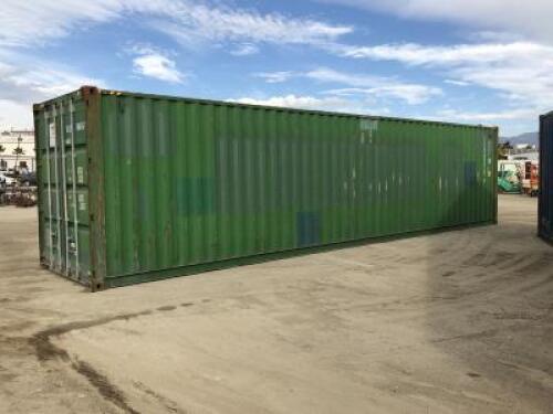 40' HIGH CUBE CARGO CONTAINER