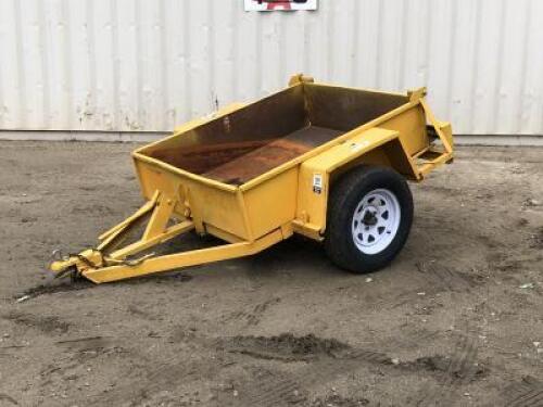 1979 DUMP TRAILER, 4'X4' bed. s/n:CTU792127