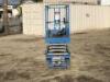 2001 GENIE GS1930 SCISSORLIFT, electric, 19' lift, extendable platform, 954 hours indicated. s/n:4697 **(DOES NOT RUN)** - 3