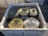 PLASTIC CRATE OF APPROX. (20) ASSORTED DISCHARGE HOSES **(LOCATED IN COLTON, CA)** - 3
