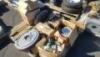 (7) BOXES OF MISC. EQUIPMENT PARTS, FITTINGS AND FILTERS, FLOOR SCRUBBER DISCS **(LOCATED IN COLTON, CA)**