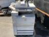 METAL WORK DESK, (2) PALLETS OF INDOOR FLUORESCENT LIGHT FIXTURES, SHARP AR-M55ON COPY MACHINE s/n 45005190, COPIER MACHINE **(LOCATED IN COLTON, CA)** - 5