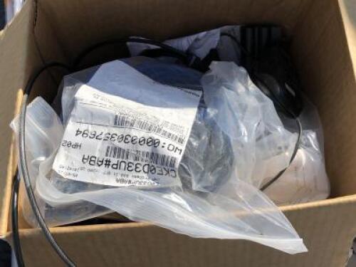 PALLET OF MISC. ELECTRONICS, DISCHARGE LAMP TESTER, MPR450 POWER AMPLIFIER, BOXES OF MISC. CABLES **(LOCATED IN COLTON, CA)**