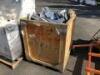 WOOD CRATE OF METAL BRACKETS **(LOCATED IN COLTON, CA)** - 2