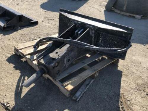 2003 BOBCAT HYDRAULIC BREAKER ATTACHMENT, fits skidsteer **(LOCATED IN COLTON, CA)**