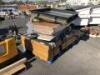 PALLET OF ASSORTED SIZE WOOD SHELVES, 8', 6', 4' **(LOCATED IN COLTON, CA)** - 4