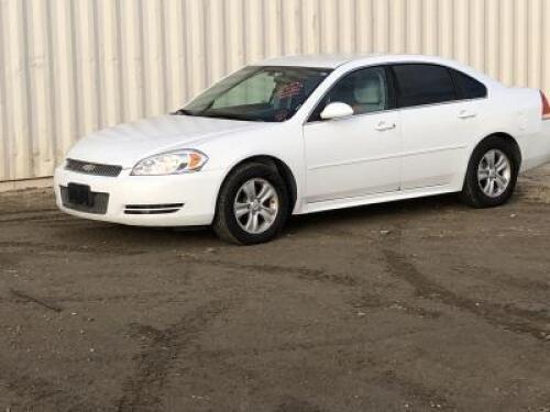 s**2013 CHEVROLET IMPALA SEDAN, 3.6L gasoline, automatic, a/c, pw, pdl, pm, 94,744 miles indicated. s/n:2G1WF5E33D1134349