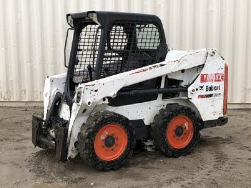 2015 BOBCAT S510 SKIDSTEER LOADER, aux hydraulics, canopy, 1,625 hours indicated. s/n:ALNW12409