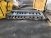 PALLET OF MISC. EQUIPMENT TRIM PARTS, METAL BRACES, UTILITY CART PARTS, EXHAUST PARTS, TRAILER JACK STAND, MULTIQUIP BASKET TRAY, PRESSURE WASHER TANK LIDS, LEAF SPRINGS, SCISSORLIFT LIFT ASSEMBLY SECTION **(LOCATED IN COLTON, CA)** - 19