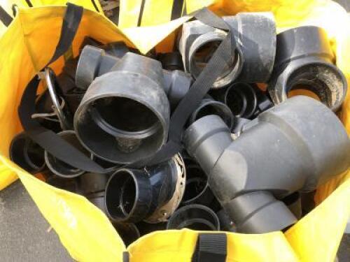 (4) BULK BAGS OF MISC. ABS FITTINGS **(LOCATED IN COLTON, CA)**