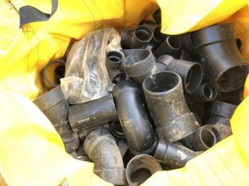 (4) BULK BAGS OF MISC. ABS FITTINGS **(LOCATED IN COLTON, CA)**