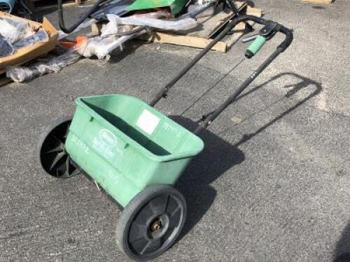 SCOTTS LAWN SEEDER. s/n:32297 **(LOCATED IN COLTON, CA)**
